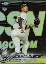 2018 Topps Chrome #90 Nicky Delmonico Refractor