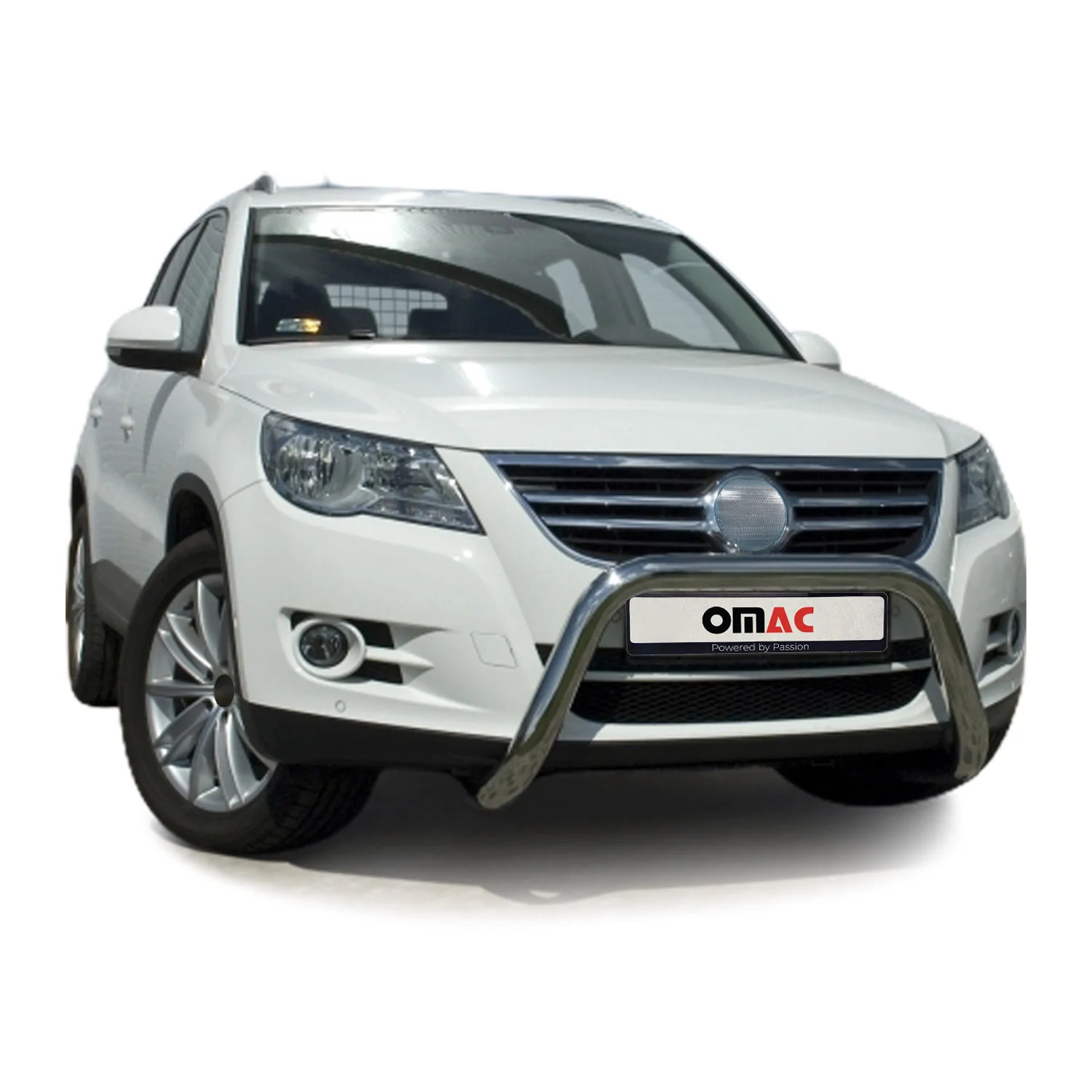 Pare-buffle avant VW Tiguan 2007-2016 contre chocs et rayures en acier