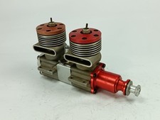 NEW Vltavan 10cc In-Line Twin Model Airplane Engine Glow Czech
