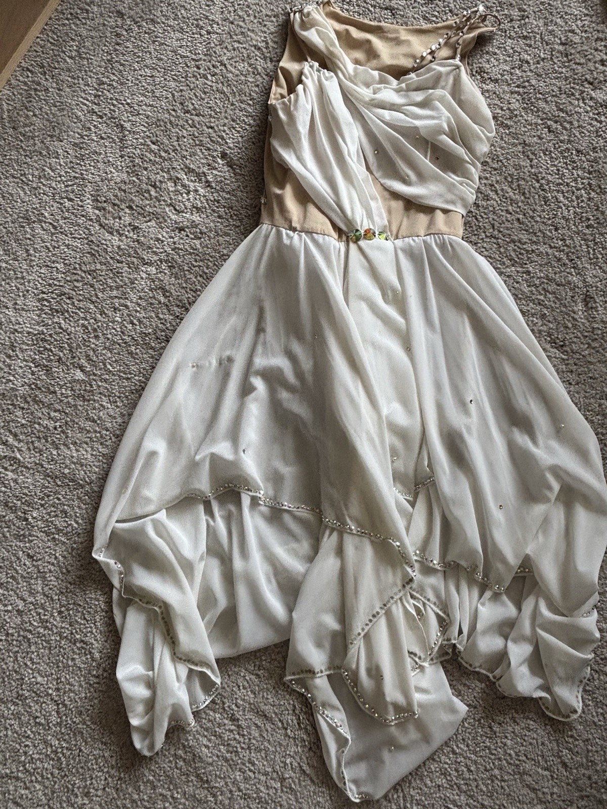 White Lyrical Dance Costume - image 1