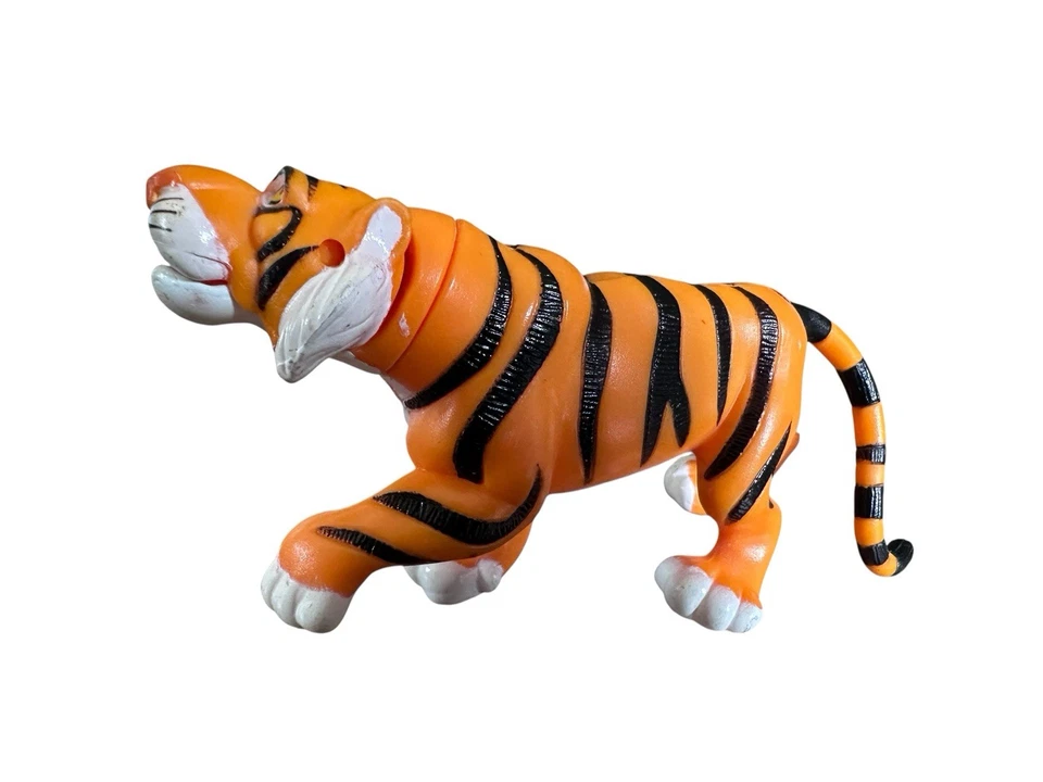 Figura de juguete vintage Aladdin 1992 Rajah Tiger 6" Mattel Disney Foto 2 de 2