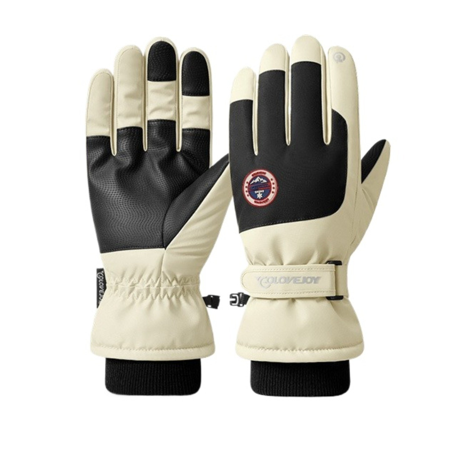 Guantes de esquí de invierno para hombres y mujeres - Guantes térmicos para nieve para ciclismo esquí