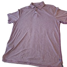 Tommy Bahama Shirt Mens Medium Purple island zone short sleeve golf polo
