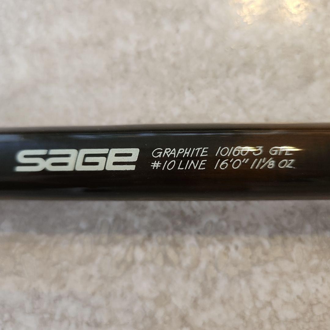 Sage Graphite 10160-3 GFL #10 16'0” 11 1/8oz. Salmon Fly Rod