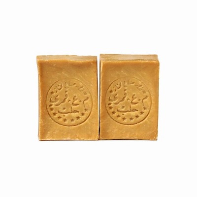 BIO JALAL  Original Alepposeife mit 50% Lorbeeröl 2 Stück à 200 g 400 g  Hand...