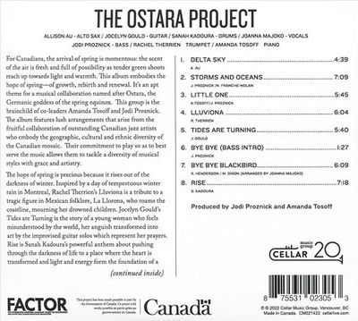 OSTARA PROJECT NEW CD