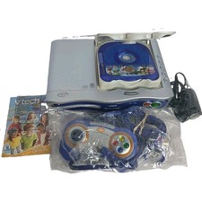 VTech V.Flash Home Entertainment System Console Bundle w Controller Game Tested