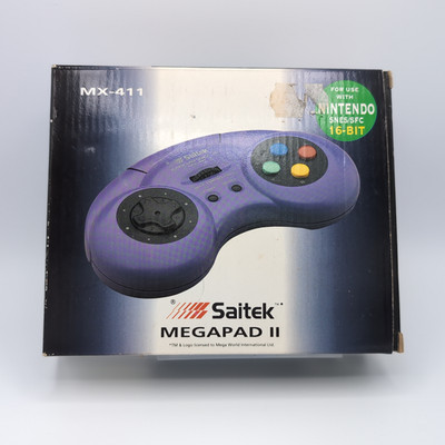 Saitek MX-411 Megapad II für die Super Nintendo Konsole - SNES Controller