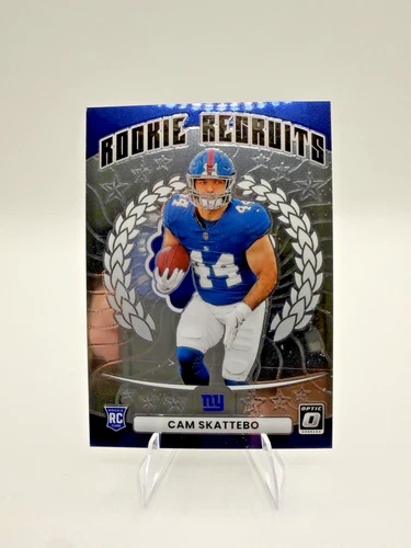 2025 Donruss Optic Cam Skattebo Base (RAW)