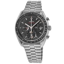 Omega New Omega Speedmaster Black Dial Stainless Men's Watch 304.30.43.52.01.001
