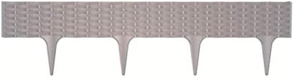 Prosperplast Bordura per prato "Ibra" per giardino in plastica 390 x 390 x 18,65