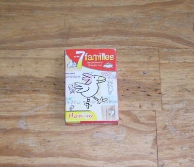 Jeu des 7 familles Les animaux de la ferme - Photo 1/3