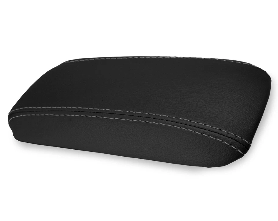 Tapa de consola cubierta de reposabrazos de cuero para Mazda MX3 92-98 puntada gris Foto 3 de 4