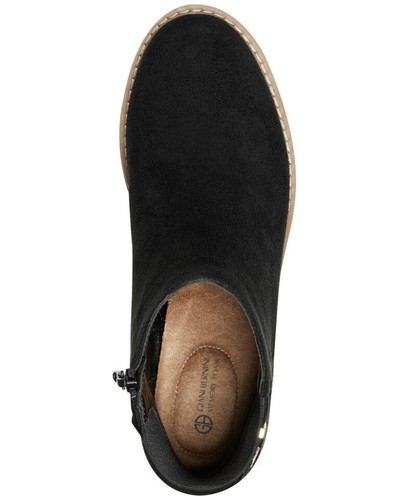 Giani Bernini Women's Vedaa Ankle Boots | Black Microfiber | 11M - Picture 4 of 6