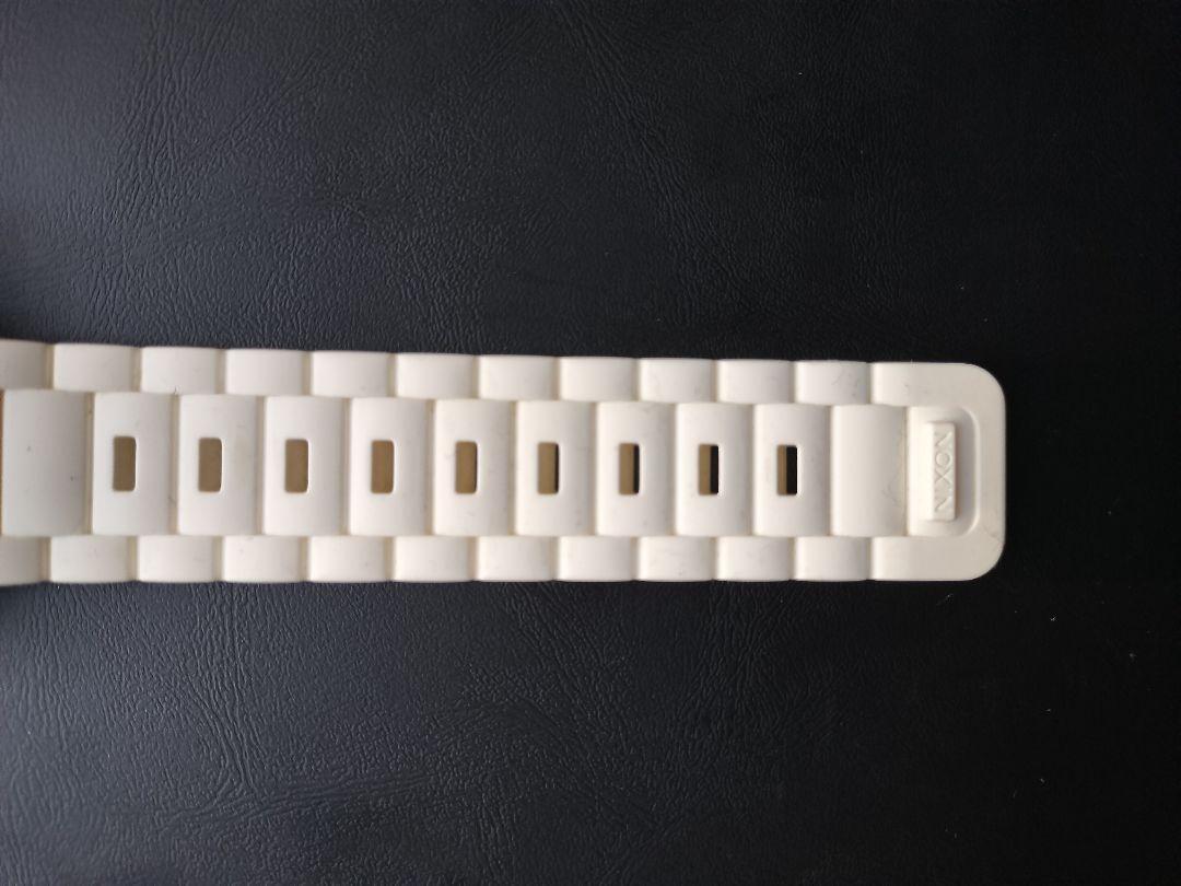 NIXON ニクソン THE RUBBER PLAYER ラバープレイヤー　白 Nixon Rubber Player White A139-100