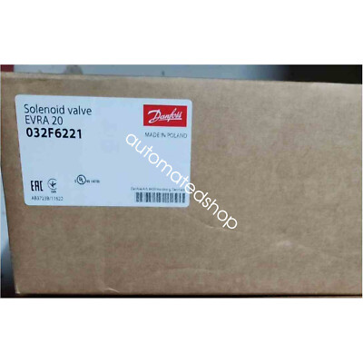 1pc New DANFOSS EVRA20 032F6221 Solenoid Valve Shipping DHL or FedEX