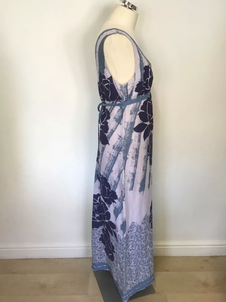 Duck egg maxi dress top