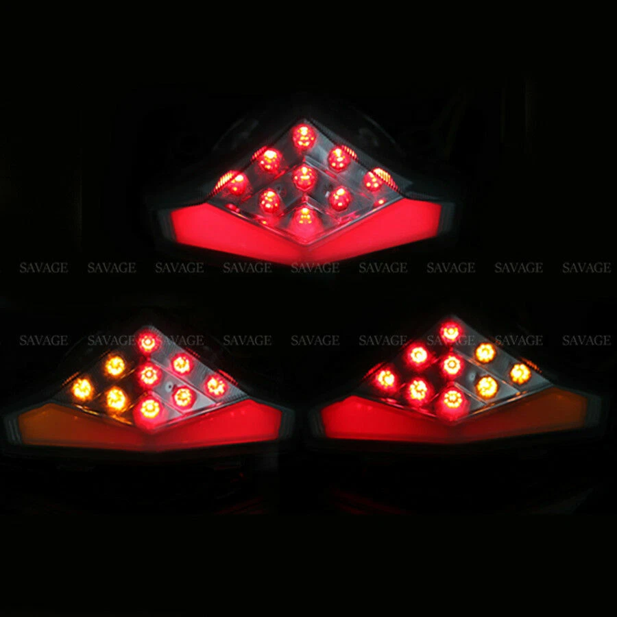 Integrated Led Brake Tail Light Turn Signal For KAWASAKI ER-6F/N NINJA 650/400R — 第 4/4 张图片