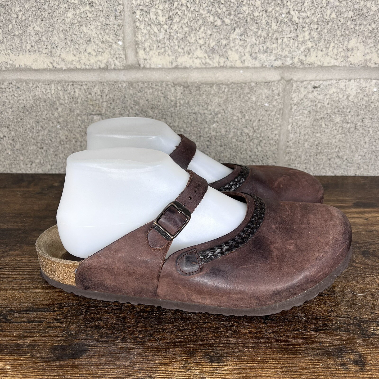 Birkenstock Rosemeade Brown Mary Jane Slip On Clog Women's Size US 10 EU 41  | eBay