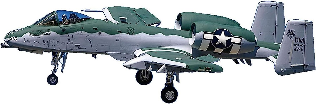 Hasegawa 1/72 US Air Force A-10C Thunderbolt II 355FW