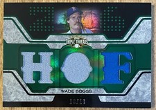 Wade Boggs 2008 Topps Triple Threads HOF Game Used Red Sox Baseball Card 10/18