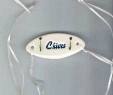 New Tie-On Booking Basket Charm  - Chives Longaberger