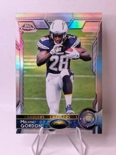 2015 Topps Chrome Melvin Gordon #105 Rookie Refractor San Diego Chargers