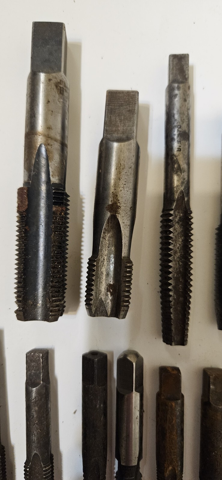 Assorted Lot of Taps/Pipe Threaders Various Sizes