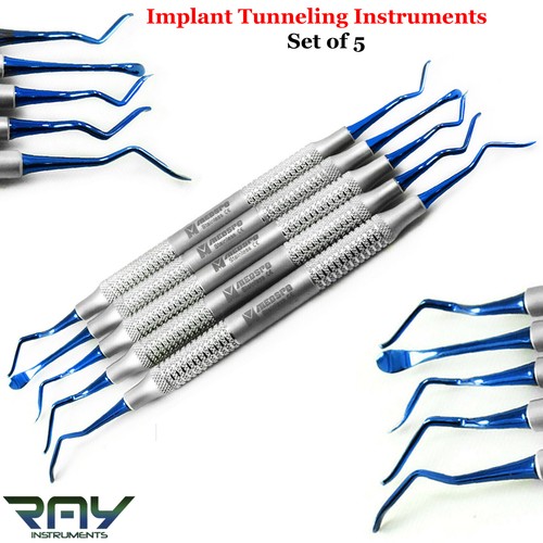 Kit de cirugía de levantamiento de senos dental fórceps de tejido tijeras implante jeringa de injerto óseo - Imagen 4 de 8