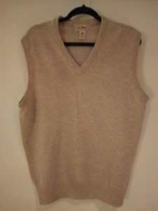 ll bean mens sweater vest
