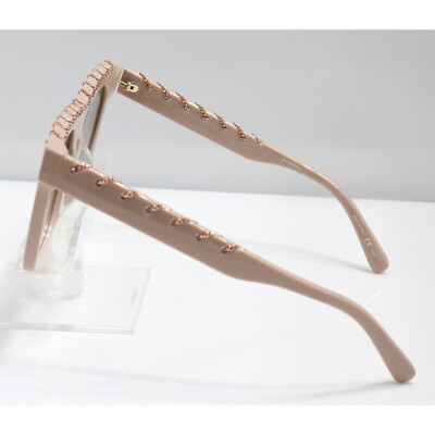 New Stella McCartney SC0128SA 004 Blush Sunglasses Mirror  display picture 1