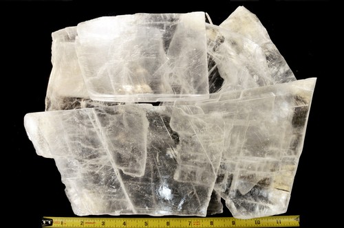 SELENITE Slab 6"-8" 1 1/4 Lb Charging Plate Rock Mineral Specimen Chakra - Picture 2 of 7