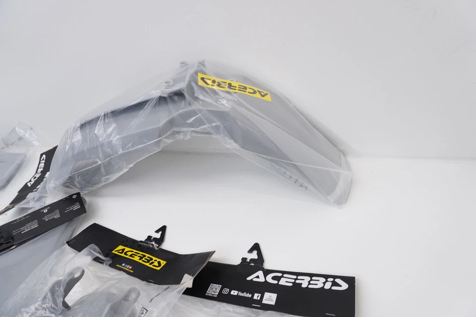 KTM Acerbis Plastics Fenders Side Panels Grey Fork Guards SX SX-F 125-450 19-22 - Image 4 of 4