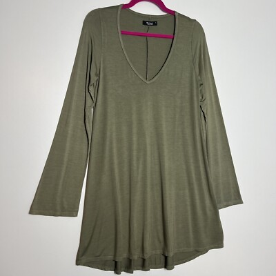 revolve green sweater dress Canyon Tunic Sweater Dress