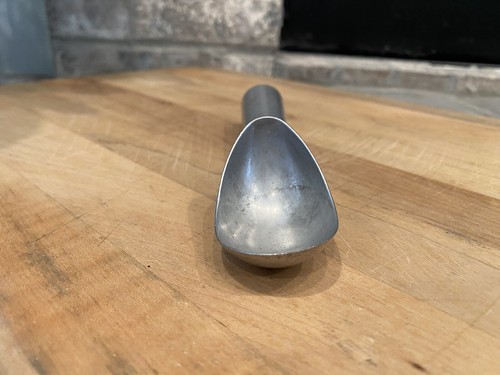 NORPRO Eisportionierer flüssig gefüllt Aluminium Vintage ROBUST! Paddel Löffel - Bild 5 von 10