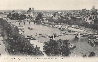 75 PARIS VUE SEINE DU PAVILLON FLORA - 59659