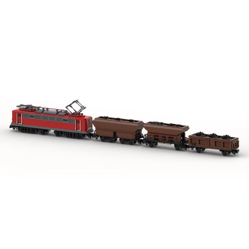 Custom MOC-108963 BR150 Coal Wagon Train Model (2377 Parts) Toys Gift - Image 2 of 4