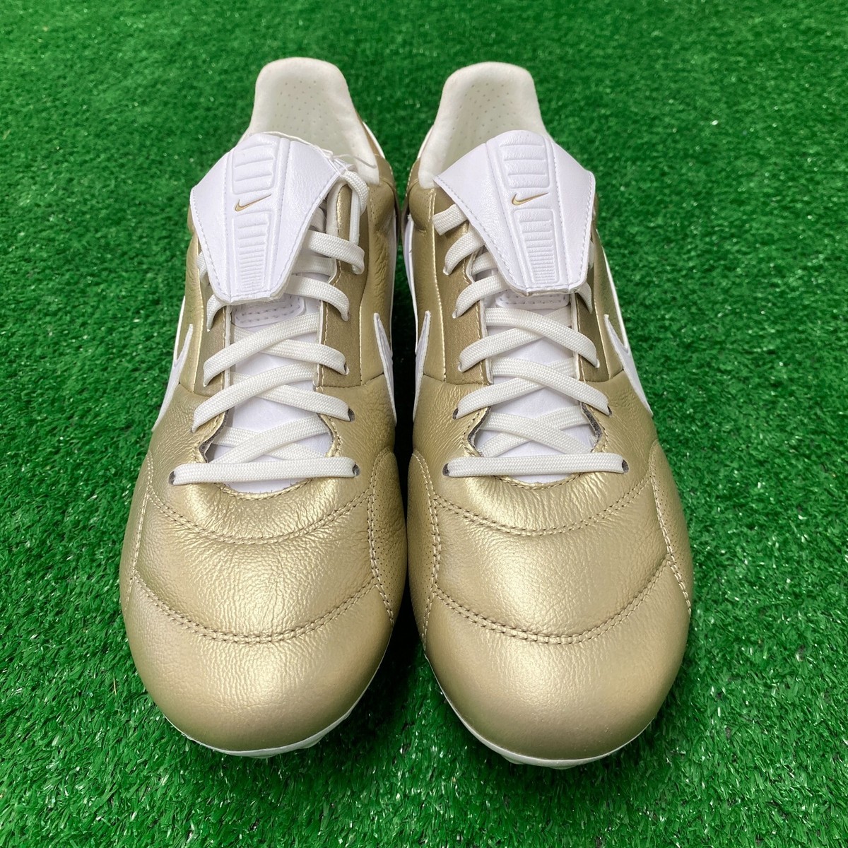 Nike Premier 3 Soccer Metallic Gold Grain Cleats AT5889-200