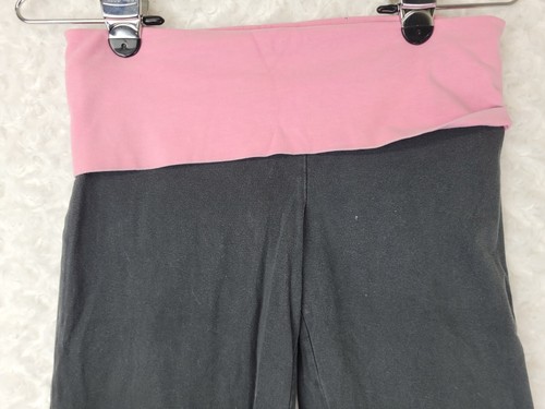 Victoria's Secret Pink Y2K Yoga Pants Womens XS Black Animal Print Athletic Fit - Picture 8 of 20