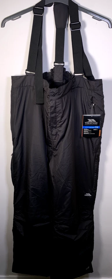 Pantalones de esquí unisex Trespass pantalones acolchados repelentes al agua Salopettes - XXL -TP50 Foto 2 de 4