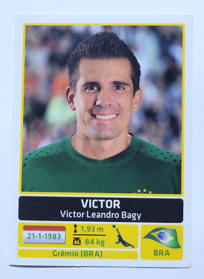 2011 Copa America Argentina Panini Sticker #116 VICTOR LEANDRO TEAM BRAZIL