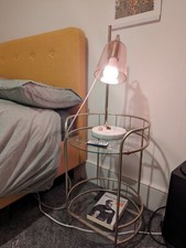 night light table lamp + Night Table Vintage Look