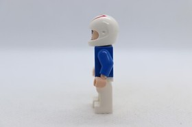 Speed Racer BLUE Shirt 8158 Speed Racer Helmet  LEGO&reg; Minifigure Mini Figure