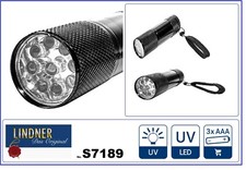 Lindner-S7189-LED-UV Handheld UV LED Inspection Lamp 9 UV LEDs