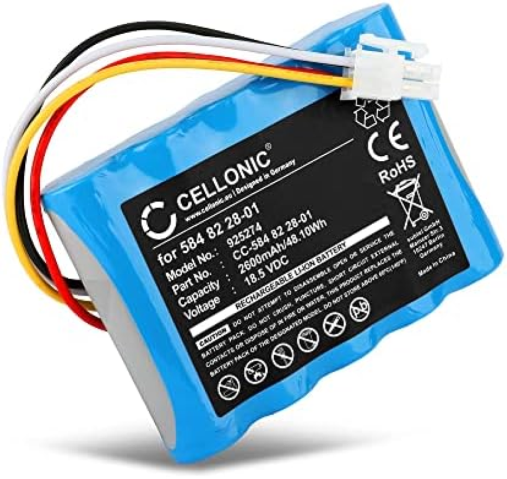 CELLONIC Batteria compatibile con Gardena Sileno, Husqvarna Sileno & Life, Autom