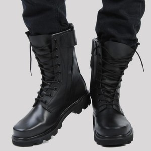 Botas de charol para hombre, botines góticos de estilo británico, Punk,  negras, Oxford, suela gruesa, Zapatos altos|Botas básicas| - AliExpress