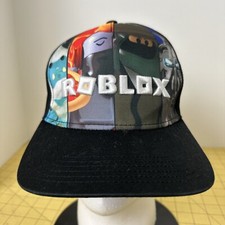 Roblox Hat Cap Youth Snap Back Black Gamer Nice