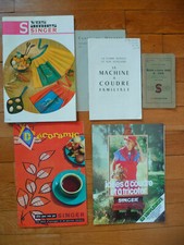 Documentation complète 5 notices=Machine à Coudre SINGER