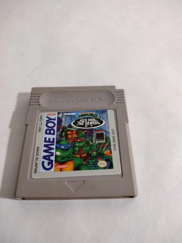 Teenage Mutant Ninja Turtles II: Back From The Sewers (Nintendo Game Boy, 1991)