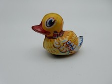VINTAGE LEHMANN PAAK-PAAK 903 TIN LITHO DUCK FRICTION TOY MADE IN WEST GERMANY
